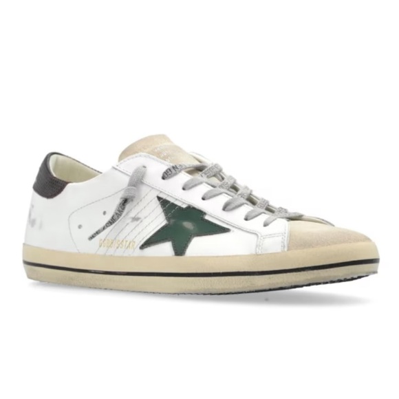 Golden Goose Men Superstar Sneaker White, Gray Black NIB Auth - Picture 2 of 5